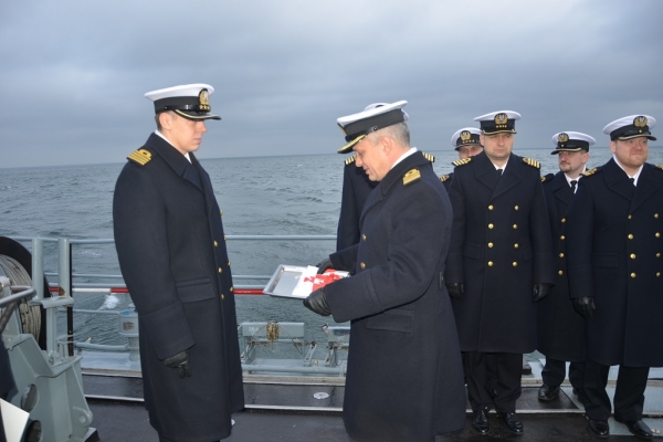 ORP Wigry ma nowego dowódcę